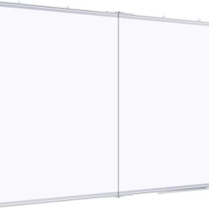 Magnetic Whiteboard Dry Erase, 48 x 36 inch Large White Board for Wall, Foldable Aluminum Frame Hanging Whiteboards for Home Classroom Office
